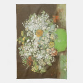 Vincent van Gogh - Vase mit Zinnias und Blume Handtuch (Vertikal)