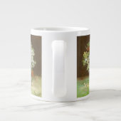 Vincent van Gogh - Vase mit Zinnias und Blume Jumbo-Tasse (Rückseite)