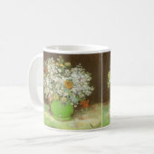Vincent van Gogh - Vase mit Zinnias und Blume Kaffeetasse (Vorderseite Links)