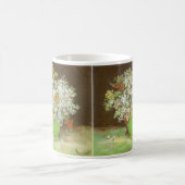 Vincent van Gogh - Vase mit Zinnias und Blume Kaffeetasse (Mittel)