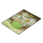 Vincent van Gogh - Vase mit Zinnias und Blume Notizblock (Linke Seite)