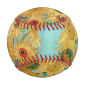 Vincent Van Gogh - Vase mit zwölf Sonnenblumen Baseball (Vorderseite)