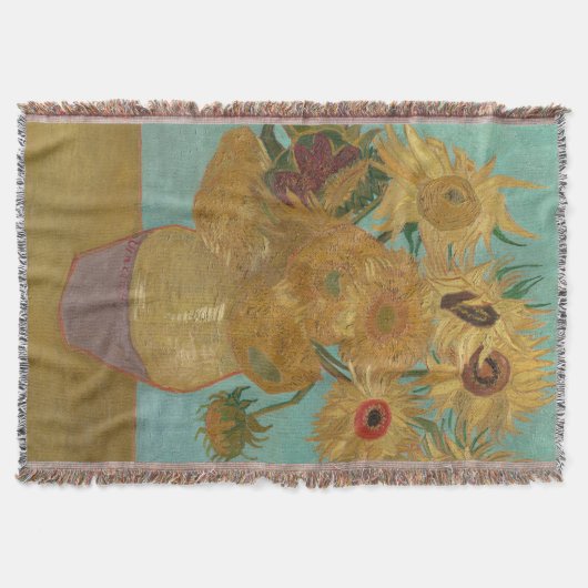 Vincent van Gogh - Vase mit zwölf Sonnenblumen Decke (Vorderseite)