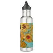 Vincent Van Gogh - Vase mit zwölf Sonnenblumen Edelstahlflasche (Rechts)