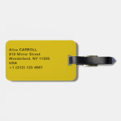 Vincent Van Gogh - Vase mit zwölf Sonnenblumen Gepäckanhänger (Rückseite horizontal)