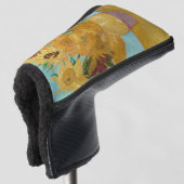 Vincent Van Gogh - Vase mit zwölf Sonnenblumen Golf Headcover (3/4 Vorderseite)