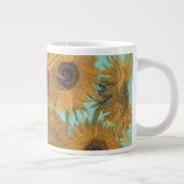Vincent van Gogh - Vase mit zwölf Sonnenblumen Jumbo-Tasse (Rechts)