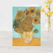 Vincent van Gogh - Vase mit zwölf Sonnenblumen Karte