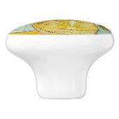 Vincent Van Gogh - Vase mit zwölf Sonnenblumen Keramikknauf (Seitenansicht)