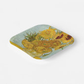 Vincent Van Gogh - Vase mit zwölf Sonnenblumen Pappteller (Gewinkelt)