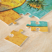 Vincent Van Gogh - Vase mit zwölf Sonnenblumen Puzzle (Seite)