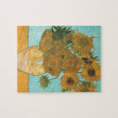 Vincent van Gogh - Vase mit zwölf Sonnenblumen Puzzle (Horizontal)