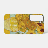 Vincent Van Gogh - Vase mit zwölf Sonnenblumen Samsung Galaxy Hülle (Rückseite (Horizontal))