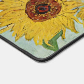 Vincent Van Gogh - Vase mit zwölf Sonnenblumen Schreibtischunterlage (Ecke)