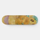 Vincent Van Gogh - Vase mit zwölf Sonnenblumen Skateboard (Horizontal)