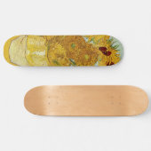 Vincent Van Gogh - Vase mit zwölf Sonnenblumen Skateboard (Horizontal)