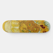 Vincent Van Gogh - Vase mit zwölf Sonnenblumen Skateboard (Horizontal)