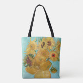 Vincent Van Gogh - Vase mit zwölf Sonnenblumen Tasche (Rückseite)