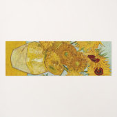 Vincent Van Gogh - Vase mit zwölf Sonnenblumen Yogamatte (Rückseite (Horizontal))