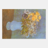 Vincent van Gogh Vase of Lilacs, Daisies, Anemones Geschenkpapier Set (Vorderseite 3)