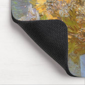 Vincent van Gogh Vase of Lilacs, Daisies, Anemones Mousepad (Ecke)