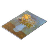 Vincent van Gogh Vase of Lilacs, Daisies, Anemones Notizblock (Linke Seite)