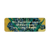 Vincent van Gogh - Vase w Irises Yellow Background (Vorne)