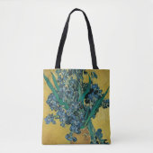Vincent van Gogh - Vase w Irises Yellow Background Tasche (Vorderseite)