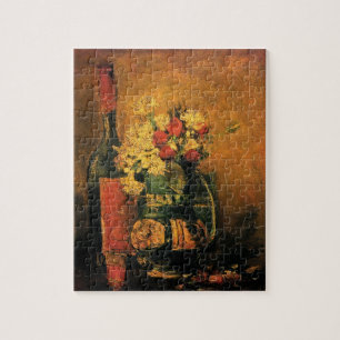 Vincent Van Gogh - Vase with Carnations Fine Art Puzzle