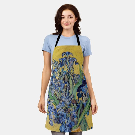 Vincent van Gogh - Vase with Irises Schürze (Getragen)