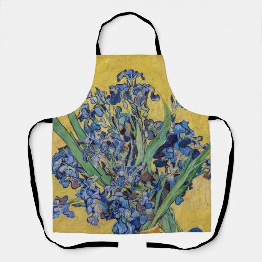 Vincent van Gogh - Vase with Irises Schürze (Vorderseite)