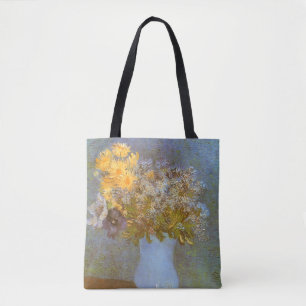 Vincent van Gogh Vasen mit Flieder, Gänseblümchen, Tasche