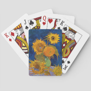 Vincent van Gogh - Vasen mit fünf Sonnenblumen Spielkarten