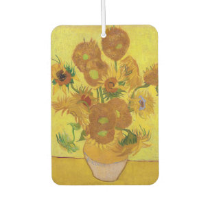 Vincent van Gogh - Vasen mit fünfzehn Sonnenblumen Autolufterfrischer