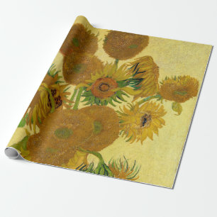 Vincent van Gogh - Vasen mit fünfzehn Sonnenblumen Geschenkpapier