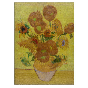 Vincent van Gogh - Vasen mit fünfzehn Sonnenblumen Schneidebrett