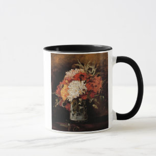 Vincent Van Gogh - Vasen mit Nelken - Kunstwerk Tasse