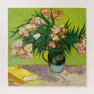 Vincent Van Gogh Vasen Mit Oleander Und Büchern Puzzle
