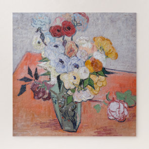 Vincent van Gogh - Vasen mit Rosen und Anemonen Puzzle
