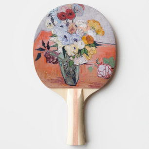 Vincent van Gogh - Vasen mit Rosen und Anemonen Tischtennis Schläger