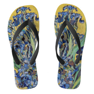 Vincent van Gogh - Vasen mit Schwertlilien Badesandalen