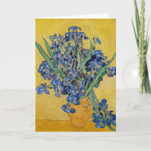 Vincent van Gogh - Vasen mit Schwertlilien Karte