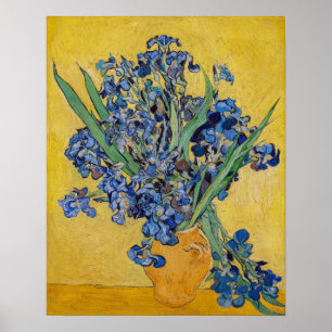 Vincent van Gogh - Vasen mit Schwertlilien Poster