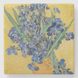 Vincent van Gogh - Vasen mit Schwertlilien Steinuntersetzer