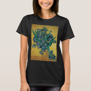 Vincent van Gogh - Vasen mit Schwertlilien vor gel T-Shirt
