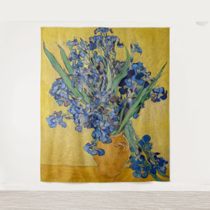 Vincent van Gogh - Vasen mit Schwertlilien Wandteppich