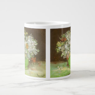 Vincent van Gogh - Vasen mit Zinnien und Blumen Jumbo-Tasse