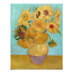 Vincent Van Gogh - Vasen mit zwölf Sonnenblumen Fotodruck