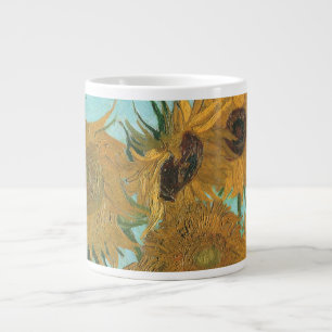 Vincent van Gogh - Vasen mit zwölf Sonnenblumen Jumbo-Tasse