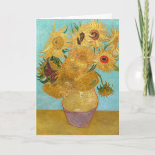 Vincent Van Gogh - Vasen mit zwölf Sonnenblumen Karte